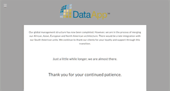 Desktop Screenshot of dataapp.com